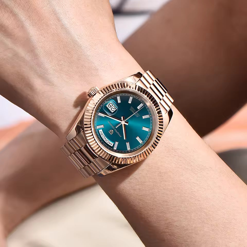 Men's Watches Rose Gold Luxury Automatic Watch For Men